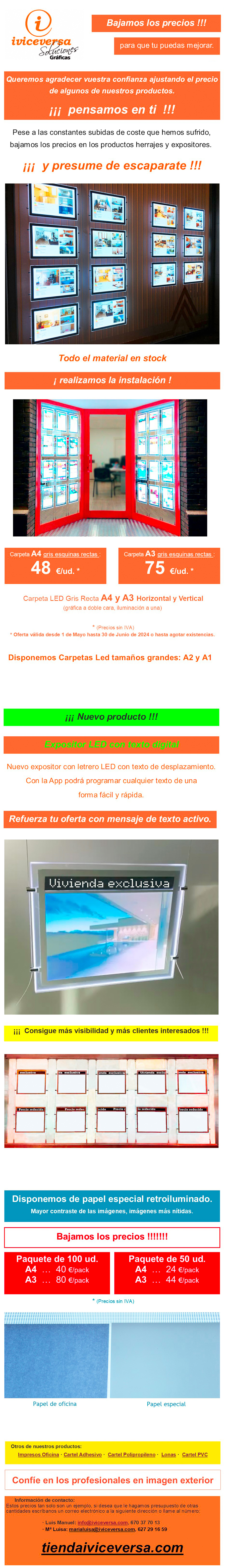 Oferta bajo Coste